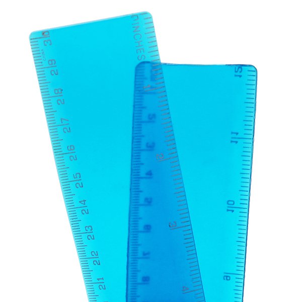 30cm透明PVC塑料軟直尺_5